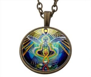Lucky Pendant Chakra Angel Incl. Chain