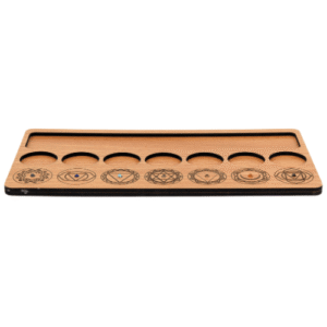 Wooden 7 Chakra Board set of 2 pcs