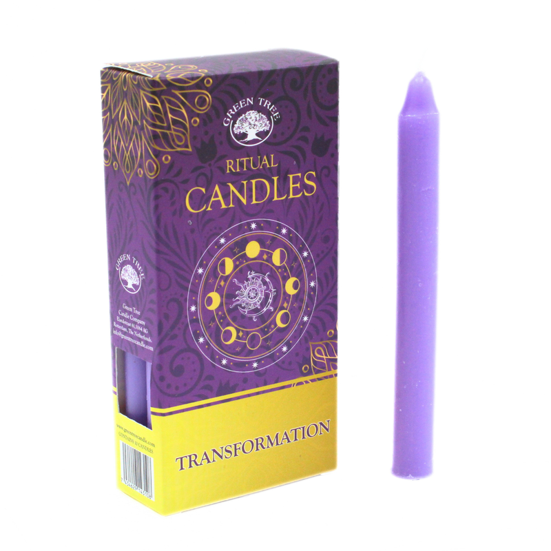 Green Tree Ritual Transformation candles 10 pack