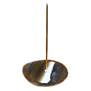 Incense holder Agate Natural Chalcedony