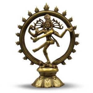 Nataraja Dancing on Rd. Base 8"