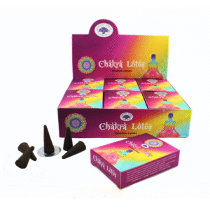 Green Tree Chakra Lotus Cones