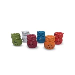 Joyful colors owl burners