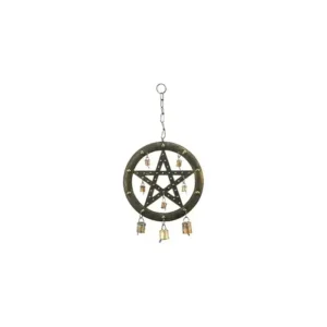 Wall Hanging Iron 45cm Pentagram
