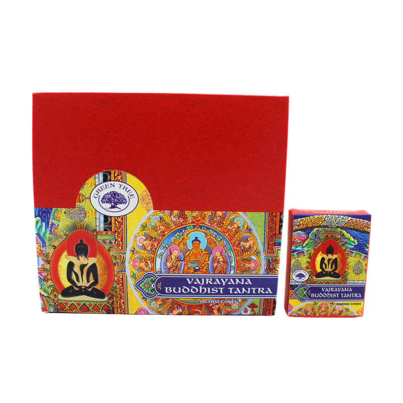 Green Tree Buddhist Tantra Cones (10 Pieces) - Image 2