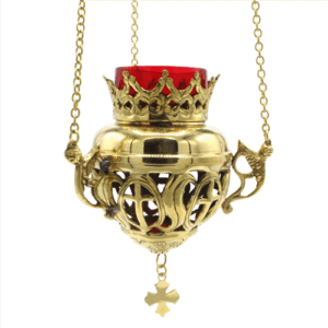 Sanctuary Lamp with Crown Large