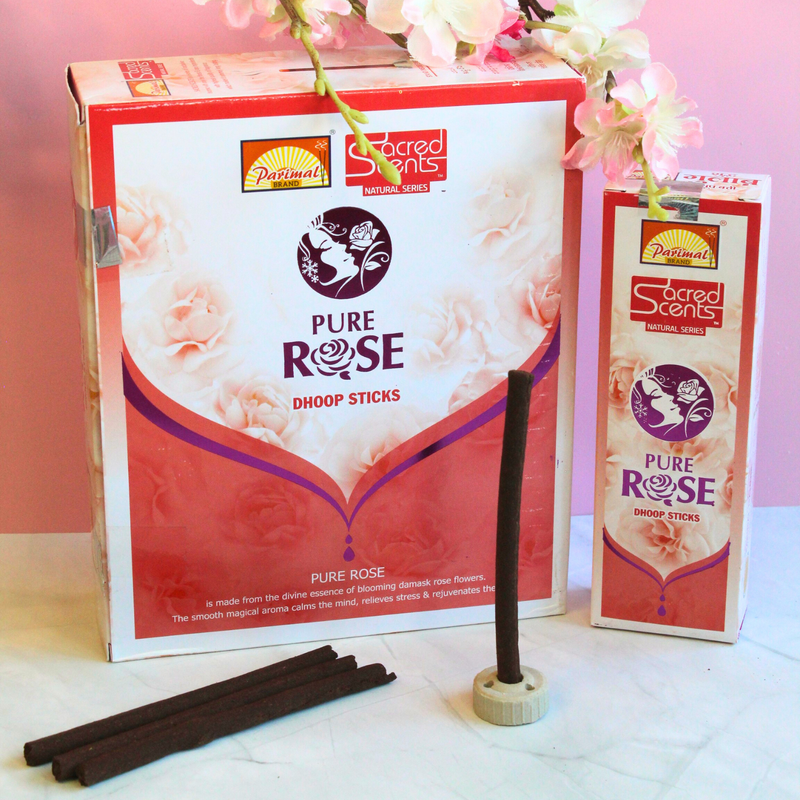 Parimal Pure Rose Dhoop Stick 50 grams - Image 4