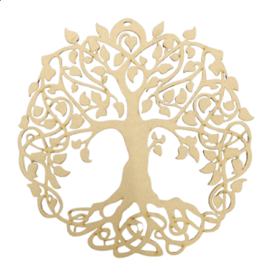 MDF Crystal Grid Tree of Life without frame