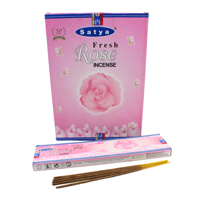 Satya Fresh Rose Incense Sticks