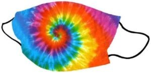 Yogi Mask Tie Dye Spiral