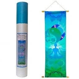 High Quality French Crepe Banner Yoga Balance 36 X 90 Cms