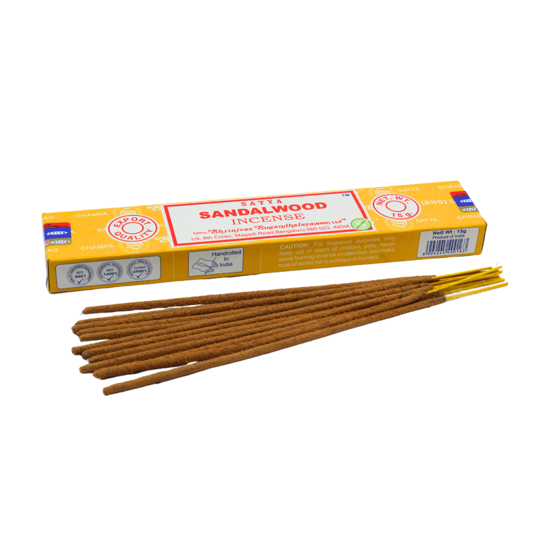 Satya Sandalwood Incense Sticks - Image 3