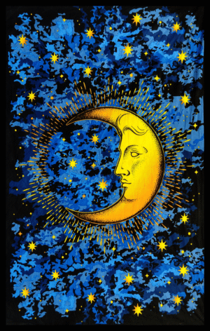 Twin Tapestry Moon 210X140 cm