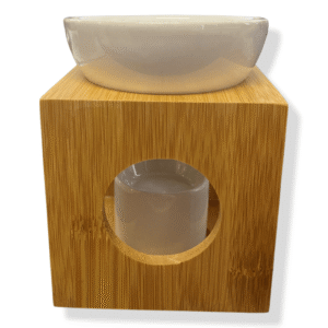 Wooden Ceramic Aromaburner (varied designs) 10x10x14