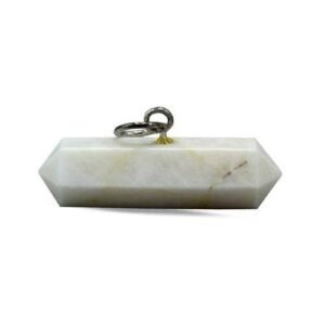 White Agate Stone Pendant