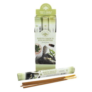 Green Tree White Sage & Eucalyptus Incense