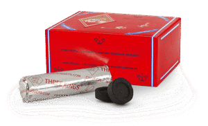 Three Kings - 40 Mm 100 Quick Lighting Charcoal Briquets