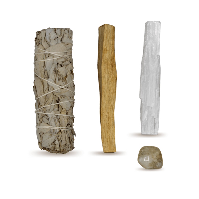 Energy Cleansing Smudge Kits W/ Citrine