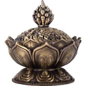 Metal Lotus Cones Incense Holder