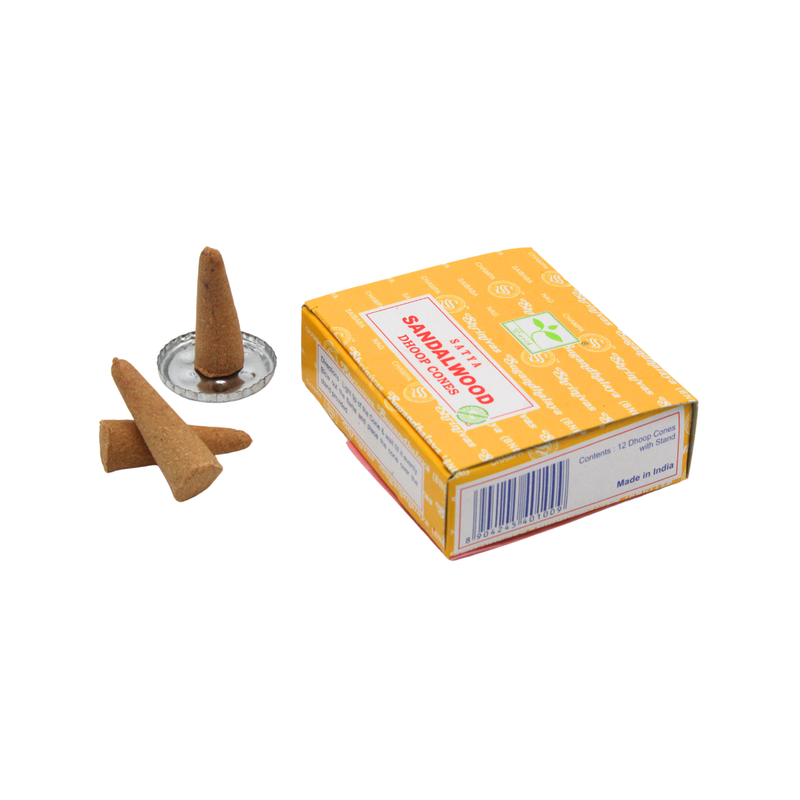 Satya Sandalwood Dhoop Cones - Image 3