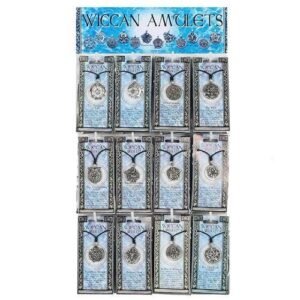 Wiccan Amulet Charm Necklace (48 Pieces)