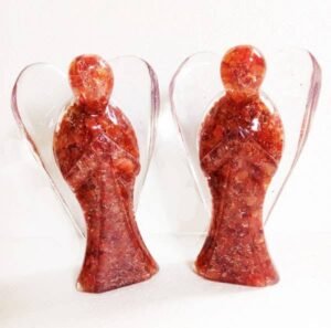 Orgone Angel Figurines-Carnelian 20cm