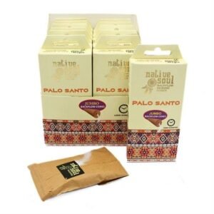 Native Soul Jumbo Backflow Cones Palo Santo