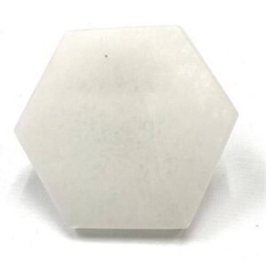 Hexagonal Selenite Base 100 mm