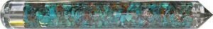 Orgone Faceted Massage Wand  Chrysocolla
