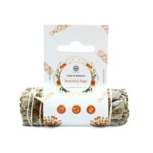 Peaceful Sage with label