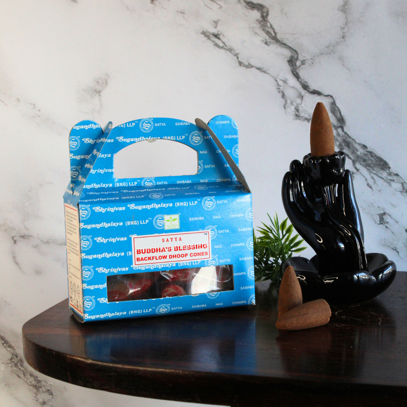 Satya Buddha Blessings Backflow Dhoop cones - Image 4