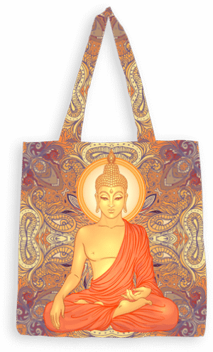 Tote Bag Buddha 36X40 cm