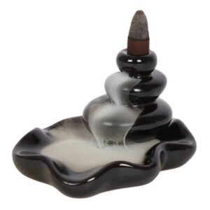 Large Pebbles Backflow Incense Burner.
