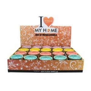 Ceramic Aroma Burner - Pastel (20 pcs in box)