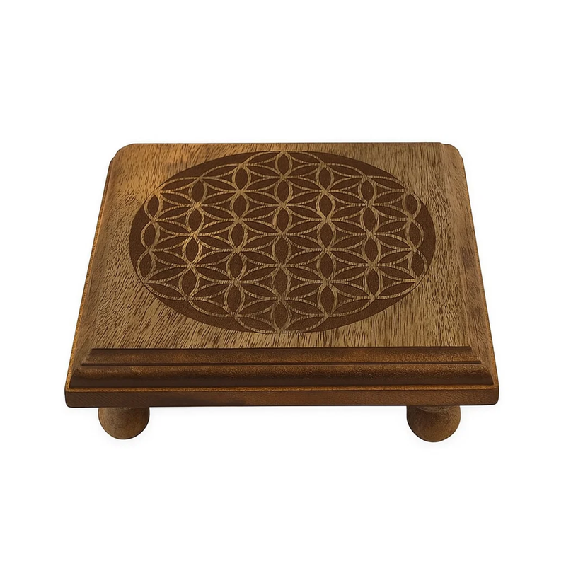 Mini Altar Table Flower Of Life