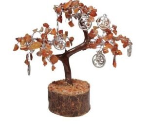 Gem Tree Carnelian with OM 160 bds