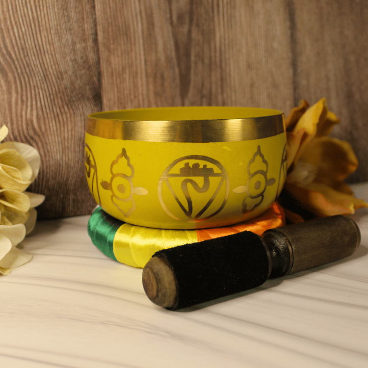 Solar Plexus Chakra Singing Bowl Yellow