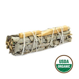White Sage & Palo Santo  Smudge Stick 10cm