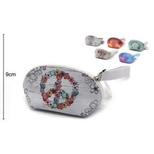 Wallet Oval Peace 15x9x8cm