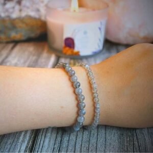 Labradorite Beaded Bracelet - Madagascar