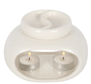 Off White Double Oil Burner