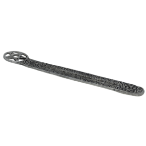 Incense Holder Pentagram Graved Antique Finish