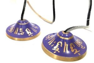 Ting-Sa Bell Crown Chakra Purple