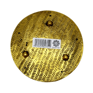 Incense Holder Pentacle Golden Antique Finish