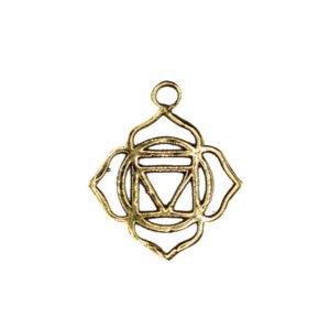 Pendant Root Chakra Brass