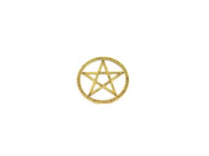 Brass Pentagram 15cm