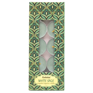 Goloka White Sage Tealights 10 pcs