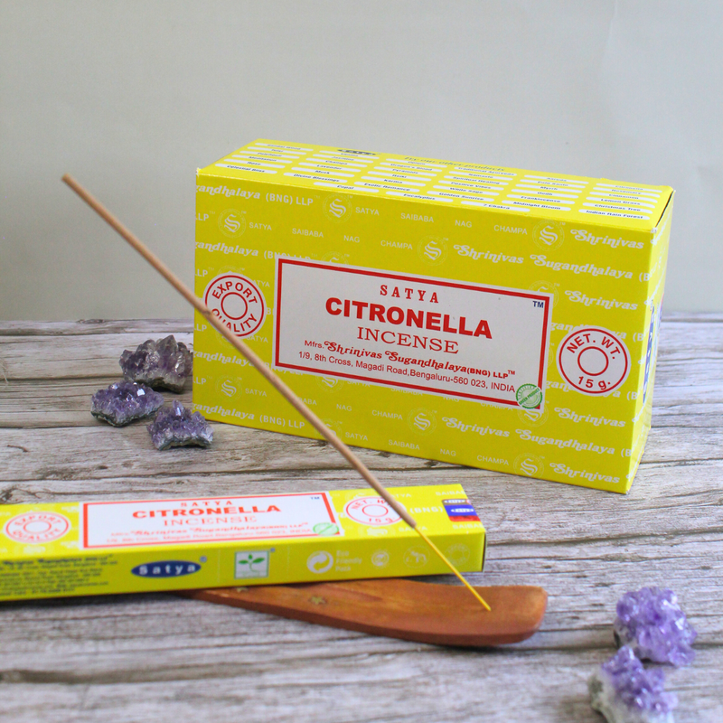 Satya Citronella Incense Sticks - Image 4