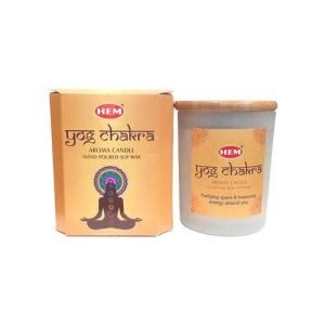 Hem Scented Candle Yog Chakra Jar Wax 125grams