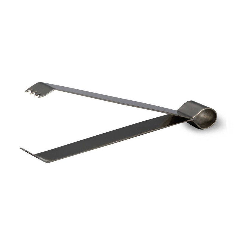 Nickel Charcoal Tongs 12.5 cm